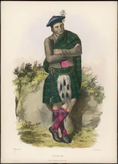 Framed Print : Clan Graham Framed Print : Clan Graham