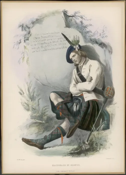 Framed Print : Clan Macdonald of Glenco Framed Print : Clan Macdonald of Glenco