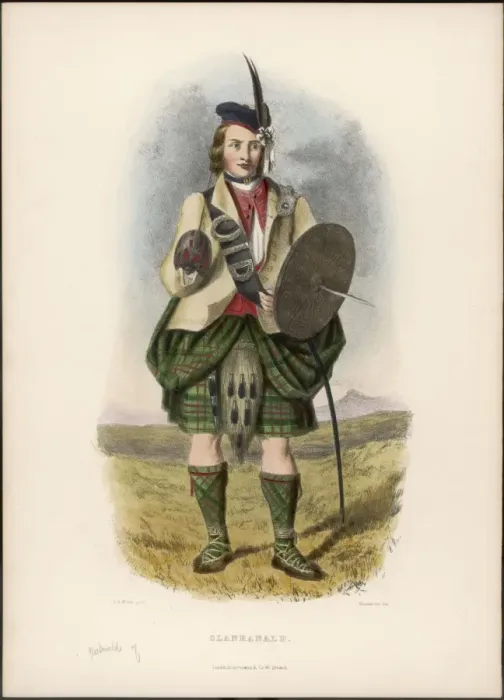 Framed Print : Clan Ranald
