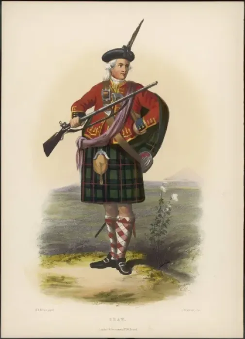 Framed Print : CLAN SHAW. Clan SHAW with a gun Framed Print : CLAN SHAW. Clan SHAW with a gun