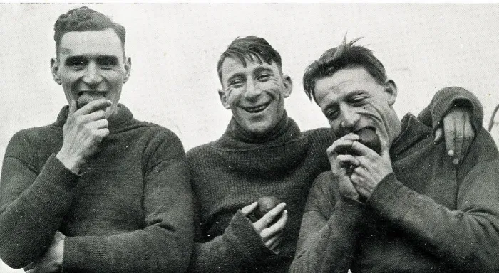 Framed Print : Clapton Orient footballers Jones, Fletcher and Ellis Framed Print : Clapton Orient footballers Jones, Fletcher and Ellis