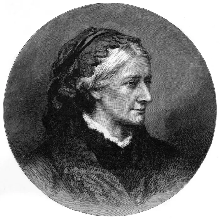 Framed Print : Clara Schumann 1887 Framed Print : Clara Schumann 1887