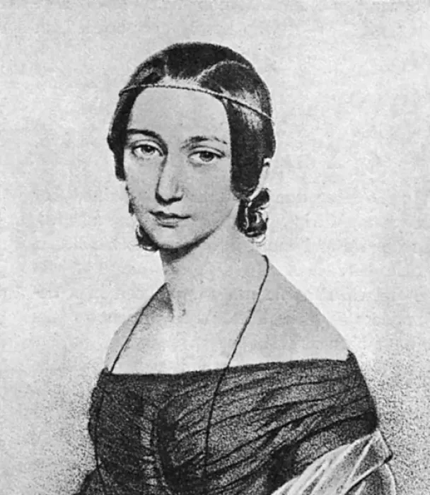 Framed Print : Clara Schumann Young Framed Print : Clara Schumann Young