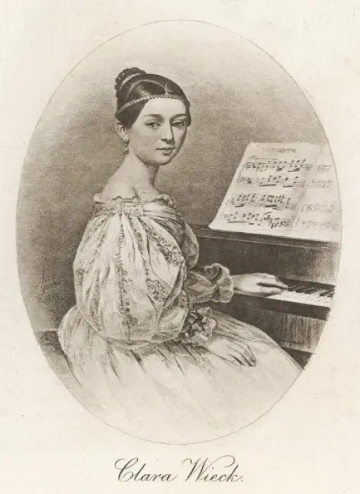 Framed Print : Clara Schumann / Young Framed Print : Clara Schumann / Young