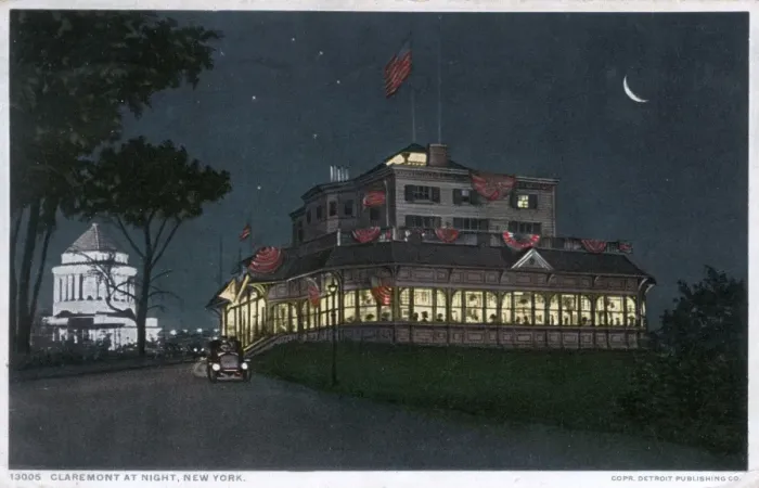 Framed Print : Claremont at night, New York City, USA Framed Print : Claremont at night, New York City, USA