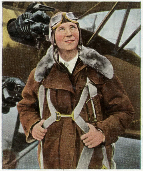 Clarence Chamberlin, woman aviator 1927