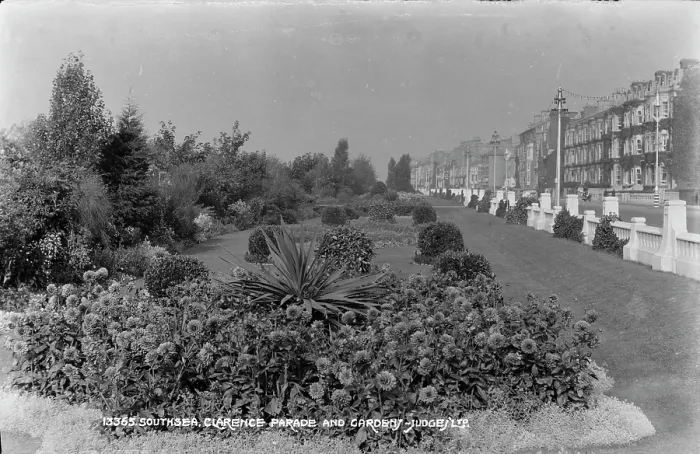 Framed Print : Clarence Parade and Garden Framed Print : Clarence Parade and Garden