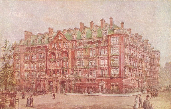 CLARIDGES HOTEL, Brook Street, London : built 1895 on the site of Mivarts,