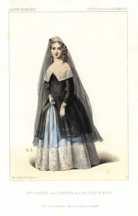 Framed Print : Clarisse Midroy as Maritana in Don Cesar de Bazan, 1844 Framed Print : Clarisse Midroy as Maritana in Don Cesar de Bazan, 1844