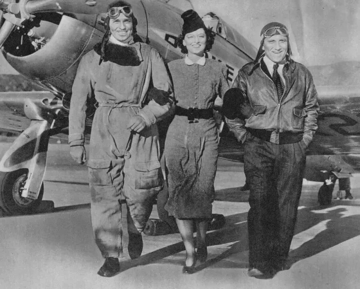 Framed Print : Clark Gable, Myrna Loy and Spencer Tracy in Test Pilot Framed Print : Clark Gable, Myrna Loy and Spencer Tracy in Test Pilot