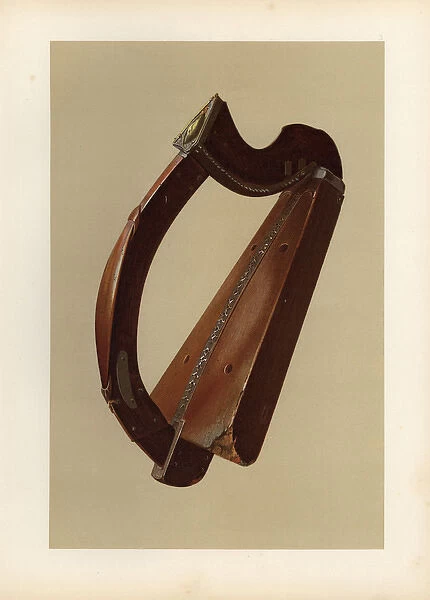 Clarsach Lumanach, Lamont harp or Highland harp, 1464