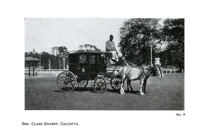 Framed Print : A Third Class Gharry - Calcutta (Kolkata), India Framed Print : A Third Class Gharry - Calcutta (Kolkata), India