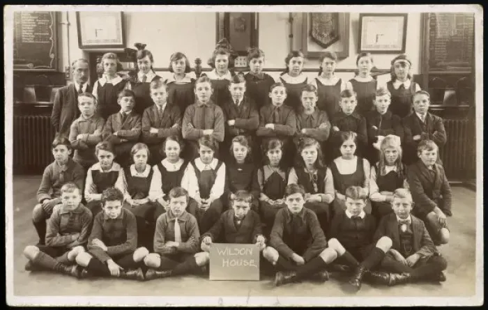 Framed Print : Class Photograph / 1920 Framed Print : Class Photograph / 1920