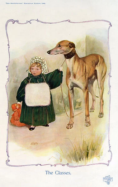 The Classes - girl and dog