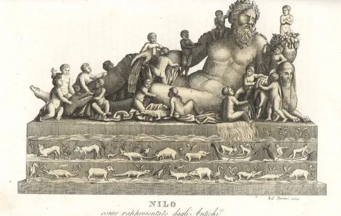 Framed Print : Classical allegorical statue of the River Nile Framed Print : Classical allegorical statue of the River Nile