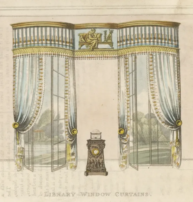 Framed Print : Classical Curtains Framed Print : Classical Curtains