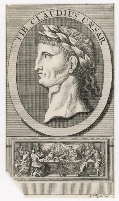 Framed Print : Claudius I (Gucht) Framed Print : Claudius I (Gucht)