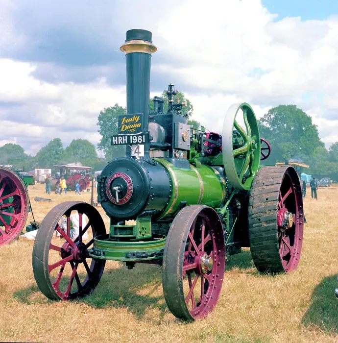 Framed Print : Clayton & Shuttleworth General Purpose Engine Lady Diana