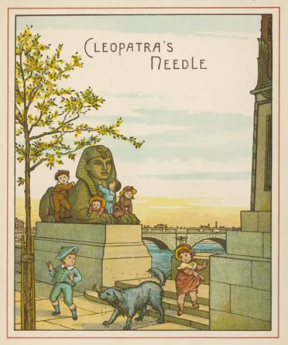 Framed Print : Cleopatra Needle / 1883 Framed Print : Cleopatra Needle / 1883