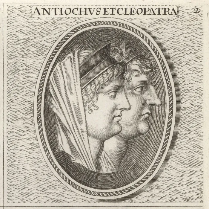 Framed Print : Cleopatra Thea and Antiochus VIII, Hellenistic Seleucid Empire Framed Print : Cleopatra Thea and Antiochus VIII, Hellenistic Seleucid Empire