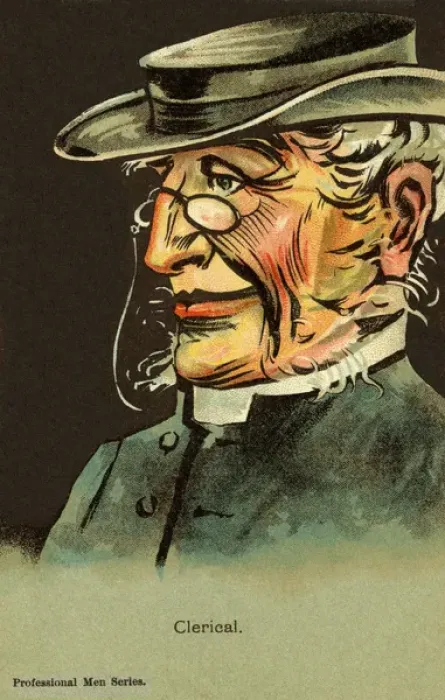 Framed Print : The clergyman Framed Print : The clergyman