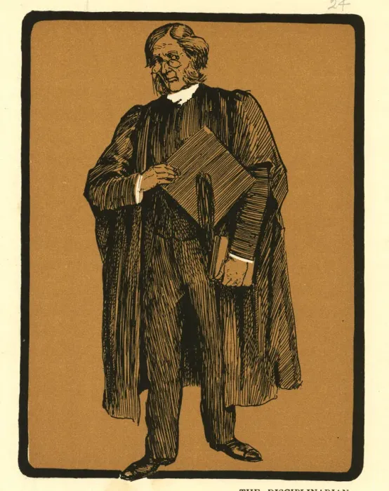 Framed Print : Some Clerical Types by John Kendal, The Disciplinarian Framed Print : Some Clerical Types by John Kendal, The Disciplinarian