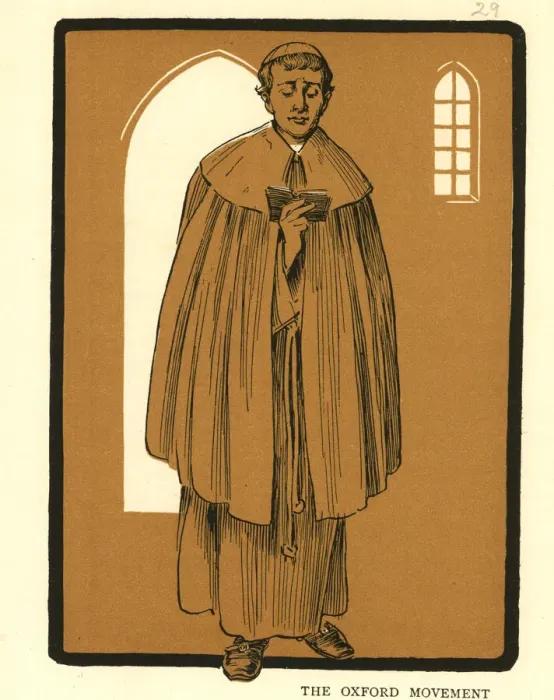Framed Print : Some Clerical Types by John Kendal, The Oxford Movement Framed Print : Some Clerical Types by John Kendal, The Oxford Movement
