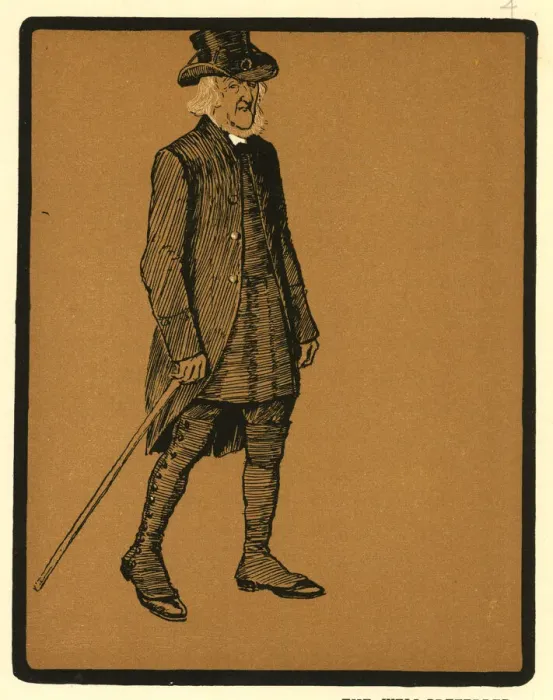 Framed Print : Some Clerical Types by John Kendal, The Well-Preserved