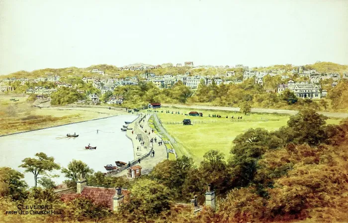 Framed Print : Clevedon, Somerset Framed Print : Clevedon, Somerset