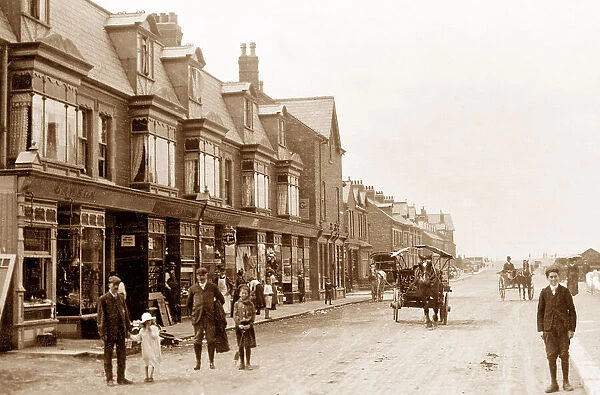 Cleveleys Victoria Road early 1900s