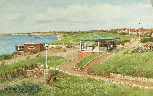 Cliff Bandstand and Lift, Southbourne, Dorset
