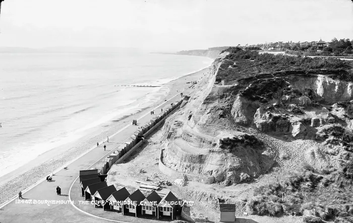 Framed Print : The Cliff at Middle Chine, Bournemouth Framed Print : The Cliff at Middle Chine, Bournemouth