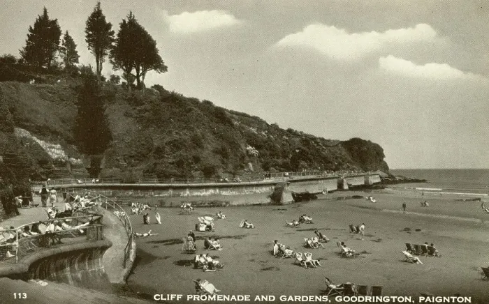 Framed Print : Cliff Promenade and Gardens, Goodrington, Pignton, Devon Framed Print : Cliff Promenade and Gardens, Goodrington, Pignton, Devon