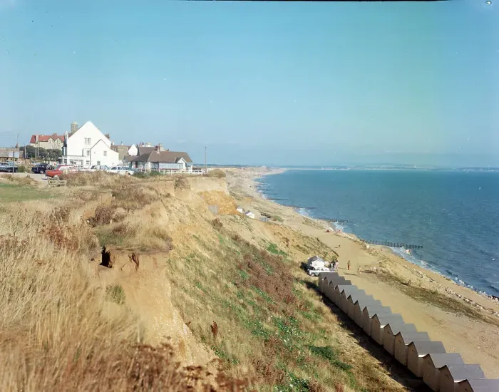 Framed Print : The cliffs, Barton-on-Sea Framed Print : The cliffs, Barton-on-Sea