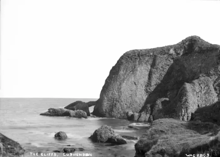 Framed Print : The Cliffs, Cushendun Framed Print : The Cliffs, Cushendun