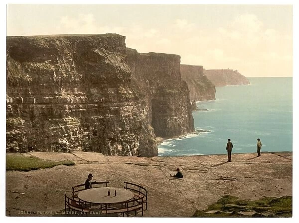 Cliffs at Moher. County Claire. (i. e. Clare), Ireland