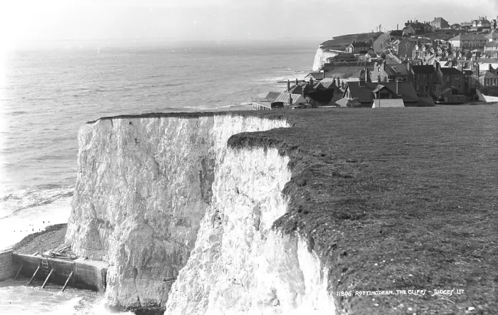 Framed Print : The Cliffs of Rottingdean Framed Print : The Cliffs of Rottingdean