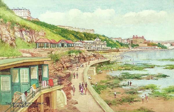 Cliffs, South Bay, Scarborough, North Yorkshire