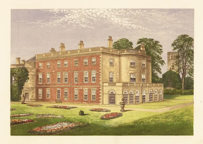 Framed Print : Clifton Hall, Nottingham, England