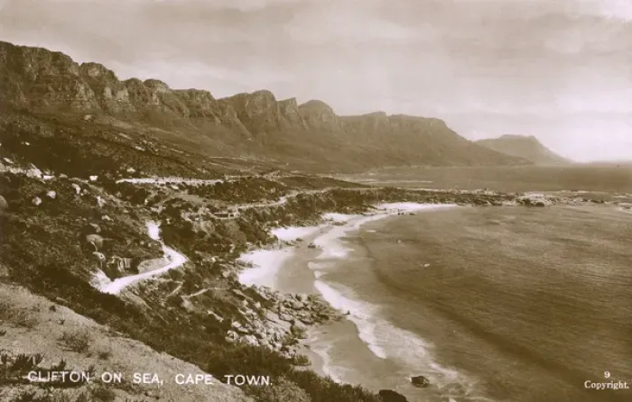 Framed Print : Clifton on Sea, Cape Town, South Africa Framed Print : Clifton on Sea, Cape Town, South Africa