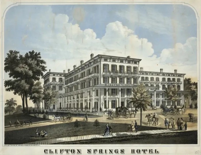Framed Print : Clifton Springs hotel Framed Print : Clifton Springs hotel