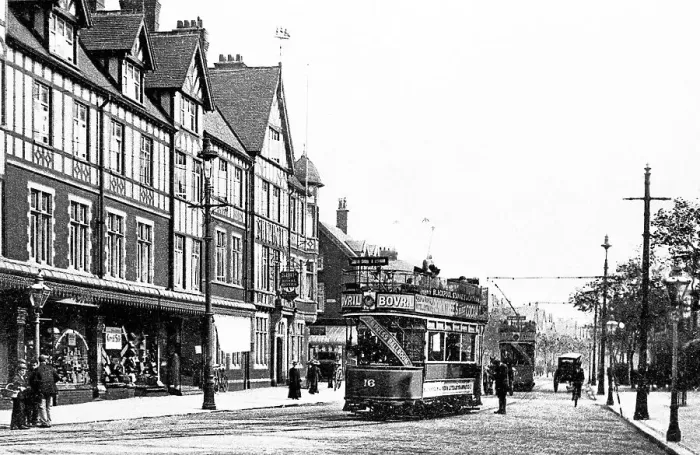 Framed Print : Clifton Street, Lytham St Annes early 1900's Framed Print : Clifton Street, Lytham St Annes early 1900's