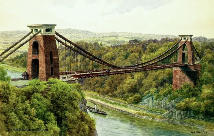 Framed Print : Clifton Suspension Bridge, Bristol Framed Print : Clifton Suspension Bridge, Bristol