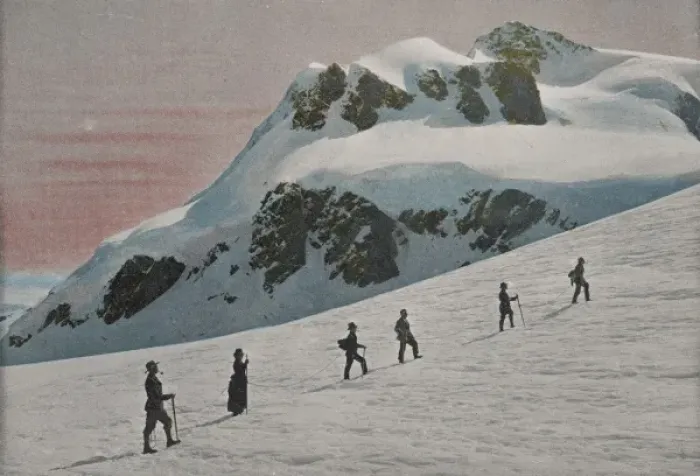 Framed Print : Climbing : Breithorn Framed Print : Climbing : Breithorn