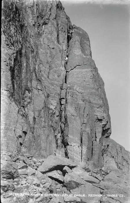 Framed Print : Climbing Kern Knotts Chimney Framed Print : Climbing Kern Knotts Chimney
