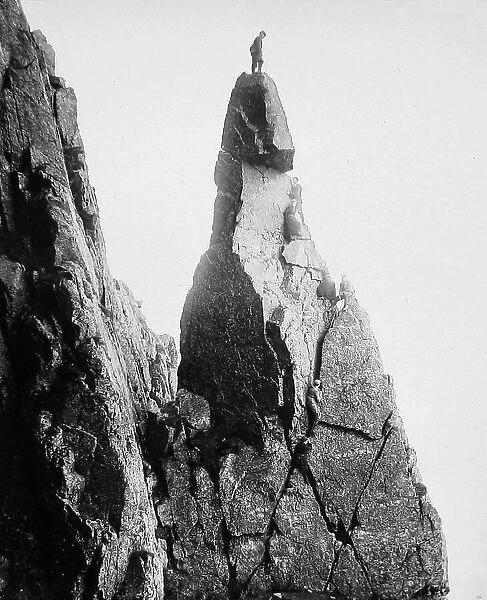 Climbing The Needle, Great Gable, Lake District