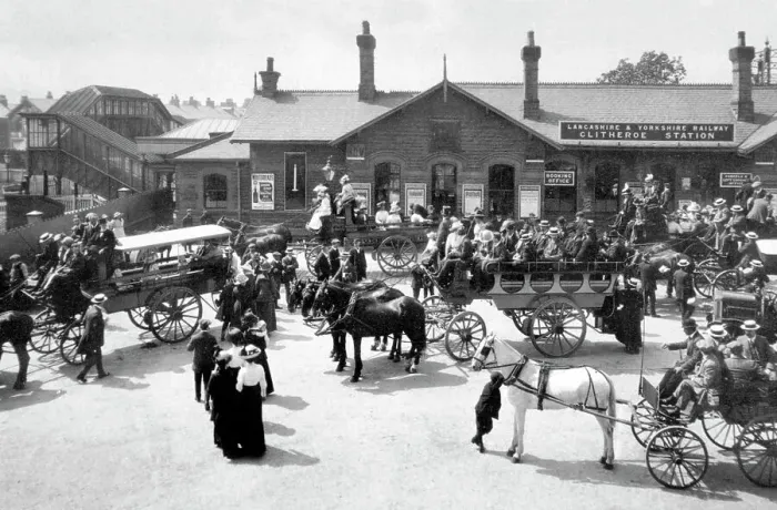 Framed Print : Clitheroe Railway Station Framed Print : Clitheroe Railway Station