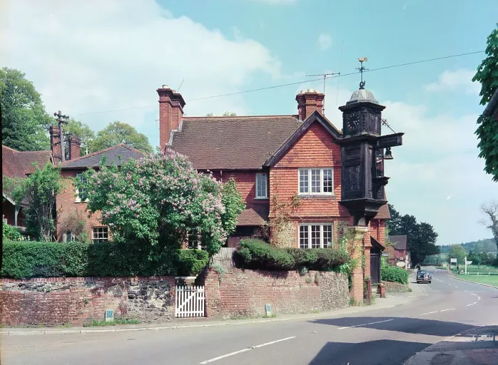 Framed Print : The Clock, Abinger Hammer Framed Print : The Clock, Abinger Hammer