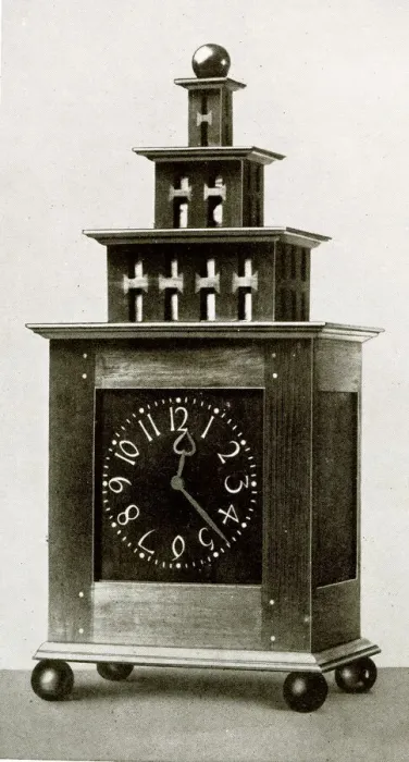 Framed Print : Clock case in ebony inlaid with ivory Framed Print : Clock case in ebony inlaid with ivory