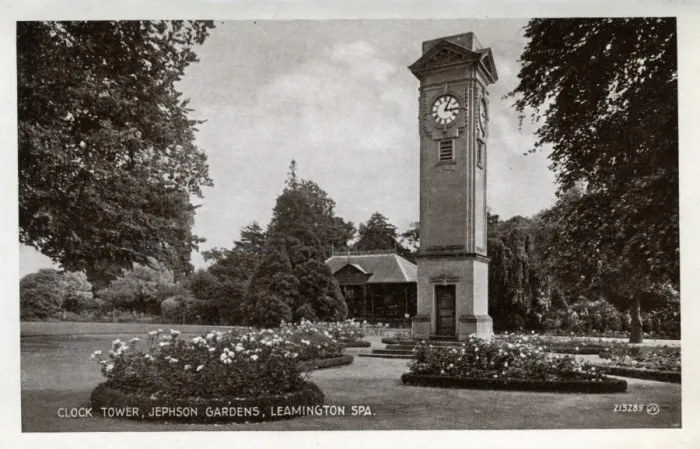 Framed Print : Clock Tower, Jephson Gardens, Warwickshire Framed Print : Clock Tower, Jephson Gardens, Warwickshire